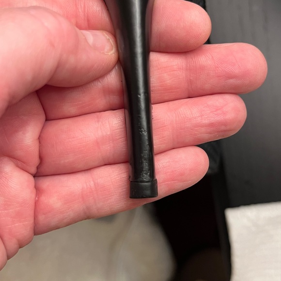 Tory Burch Black Perforated Pointed-Toe Bow Mary Jane Heels - Picture 11 of 11